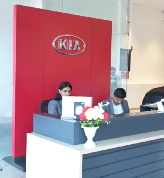 Kids at KIA Car Workshop