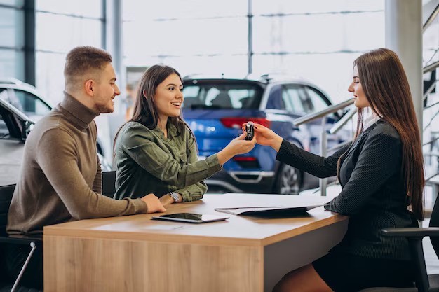 Comprehensive Guide to Car Financing: Loans, Leases, and Alternative Options | Navnit Group Illustration of a person comparing car financing options | Navnit Group