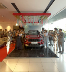 Kia Launch New car Sonet at Andheri and Malad
