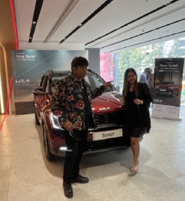 Kia Launch New car Sonet at Andheri and Malad