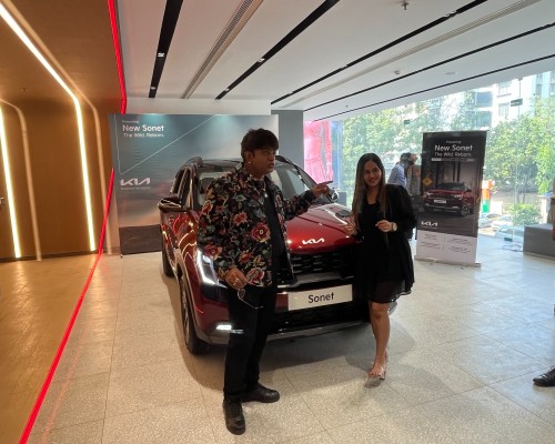 Kia Launch New car Sonet at Andheri and Malad