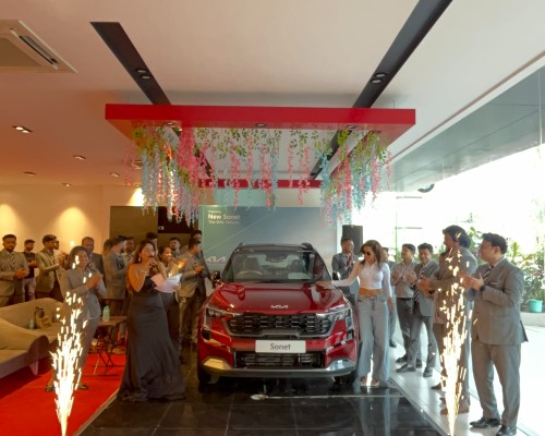 Kia Launch New car Sonet at Andheri and Malad
