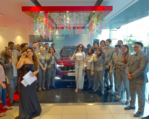 Kia Launch New car Sonet at Andheri and Malad