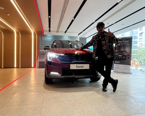 Kia Launch New car Sonet at Andheri and Malad
