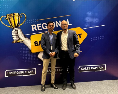 Navnit Maruti Celebrating success and excellence at the Regional Sales Contest in Ibis Thane