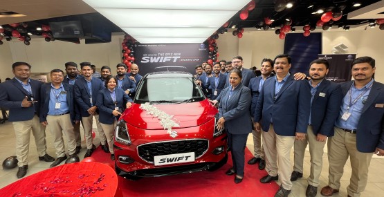 New Swift launch at Navnit Maruti Thane